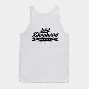 Psalm 23:1 Tank Top